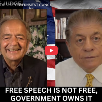 FREE SPEECH IS NOT FREE, GOVERNMENT OWNS IT